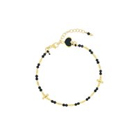 Bracelet Maman et Sophie Woman Mia Africa nera in Silver BRMAFSPSF - BRMAFSPSF